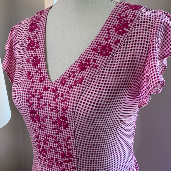 Jessica Simpson Sweet n’ Preppy Gingham Dress - Picture 3 of 8